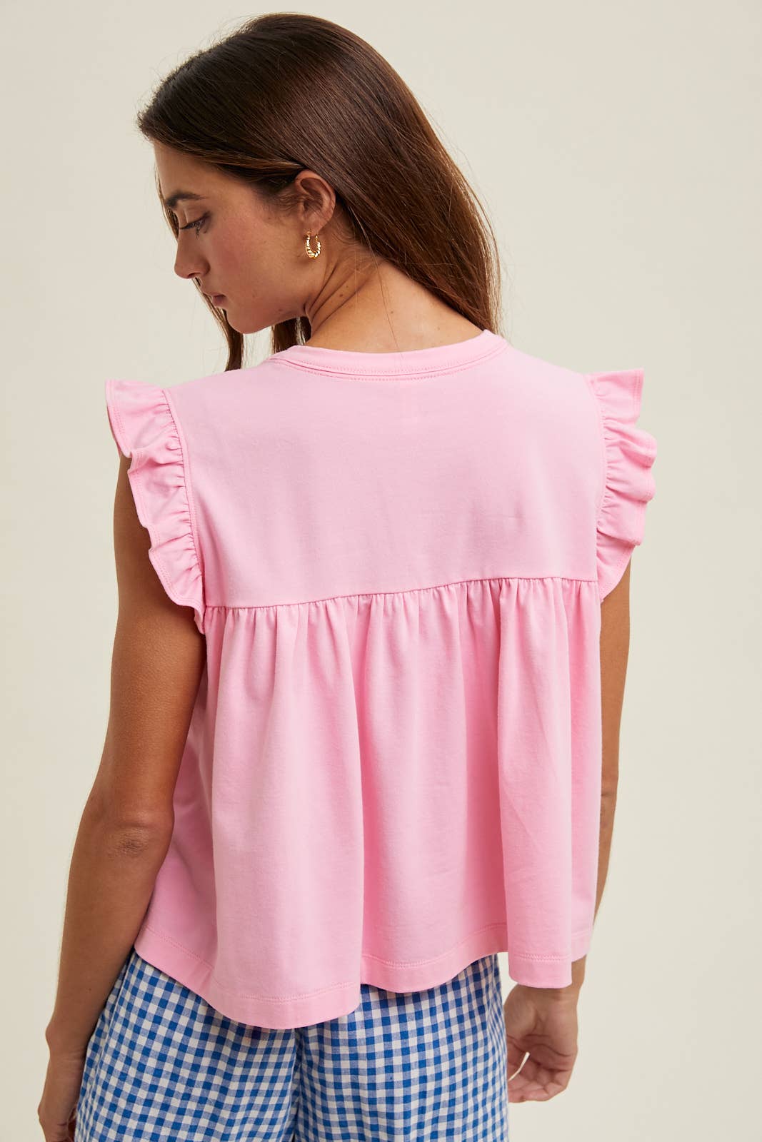 Riley Ruffle Sleeve Top