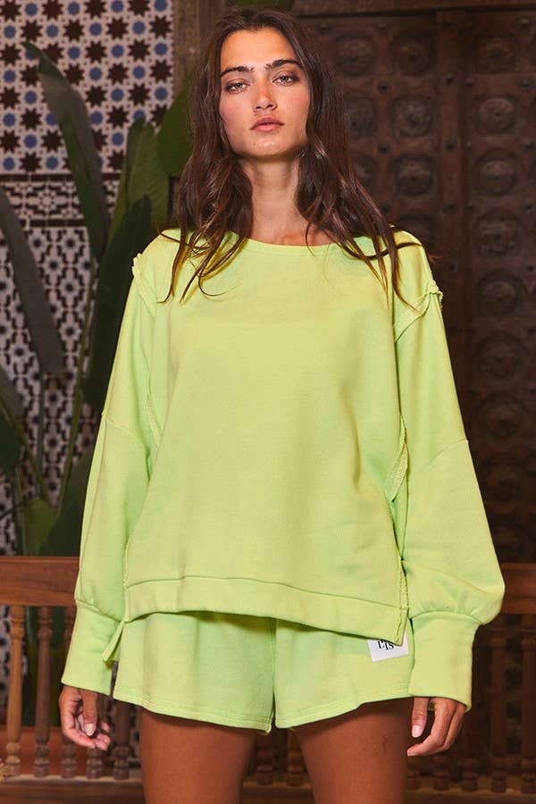 Lime Afterglow Top