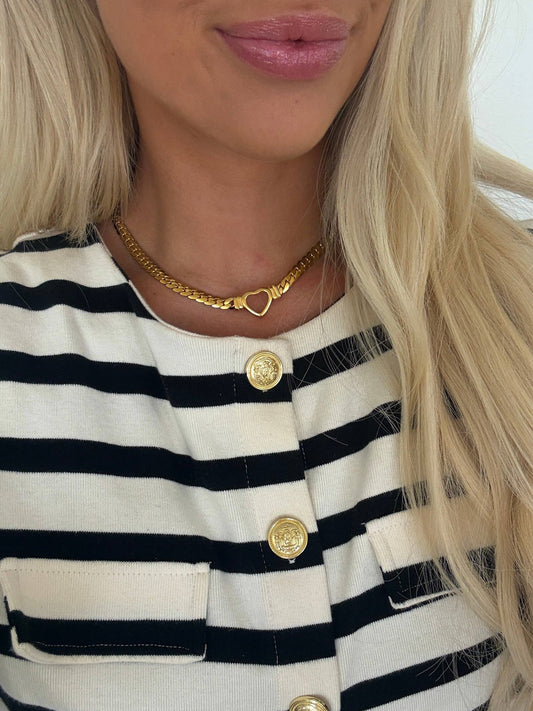 OPEN HEART NECKLACE