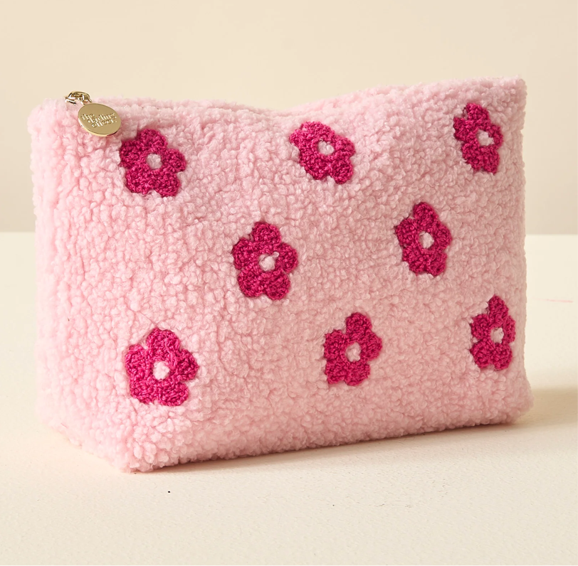 Flower Teddy Pouch