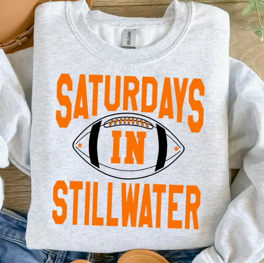 Saturdays in Stillwater Crewneck Sweatshirt