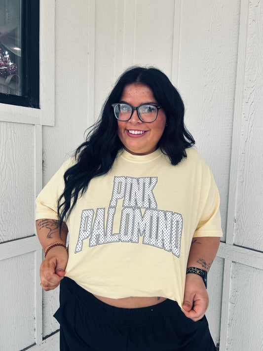 Pink Palomino Polka Dot Tee
