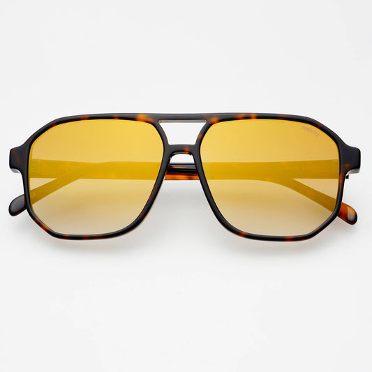 Billie Gold Glass Sunglasses