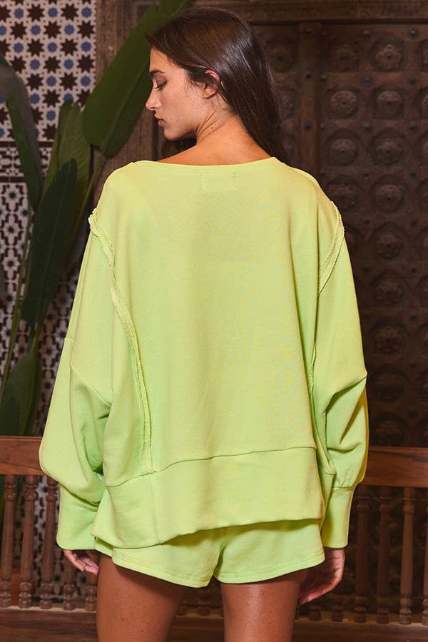 Lime Afterglow Top