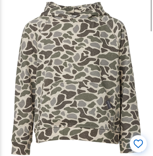 Burlebo Youth and Baby Camo Hoodie