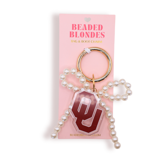 OU Bag & Boot Charm