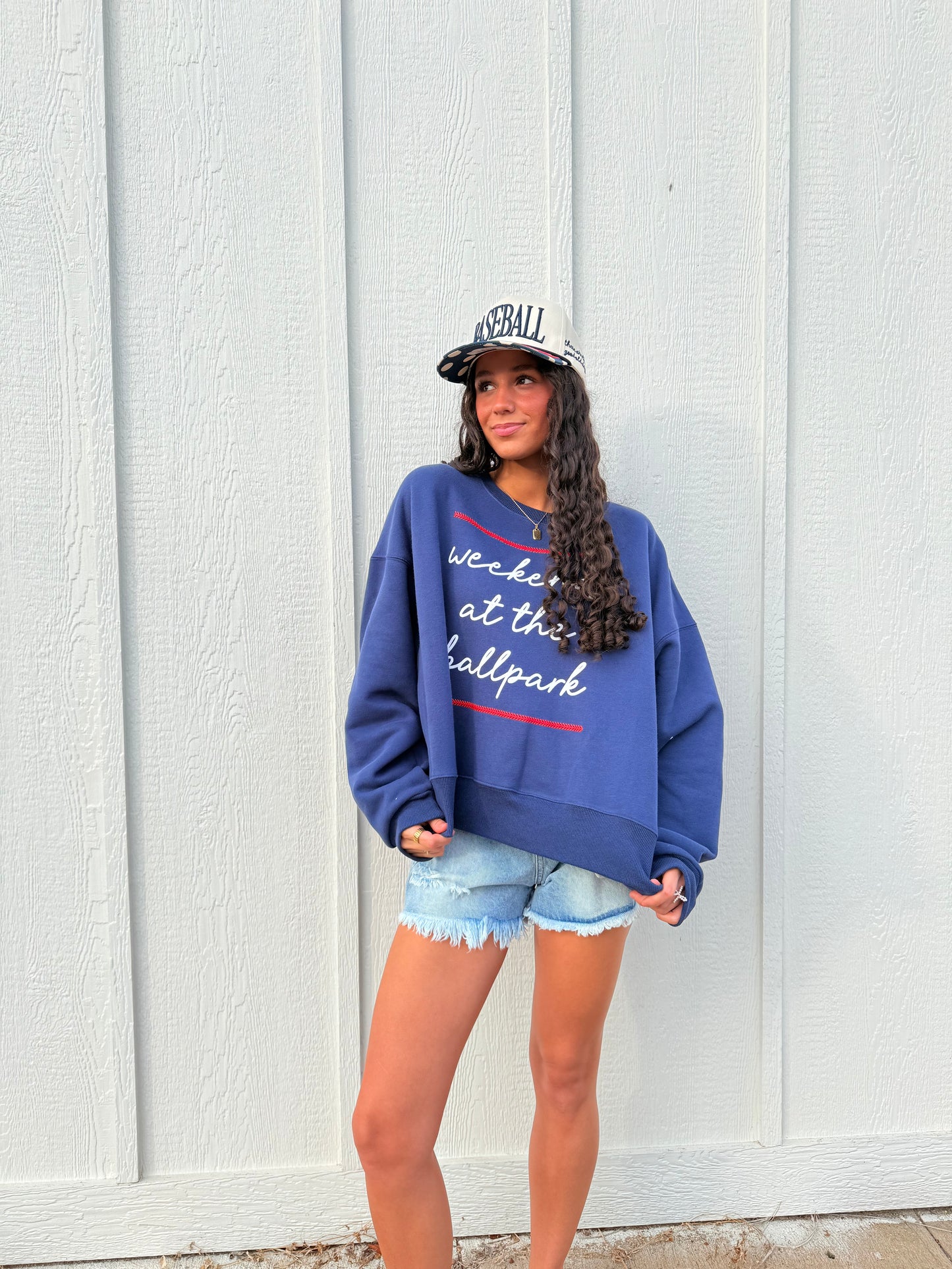 weekends at the ballpark pullover