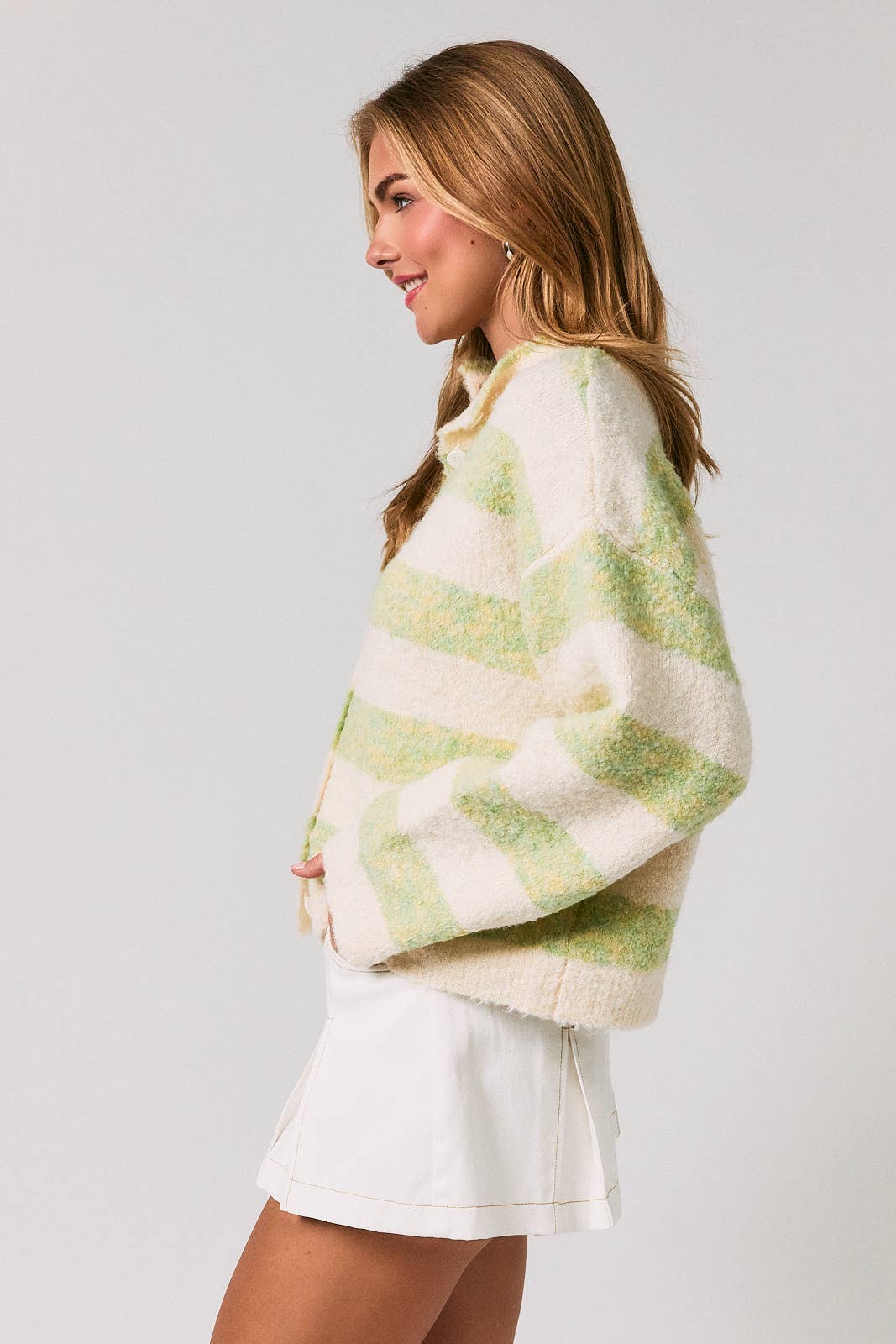 Parker Striped Cardigan