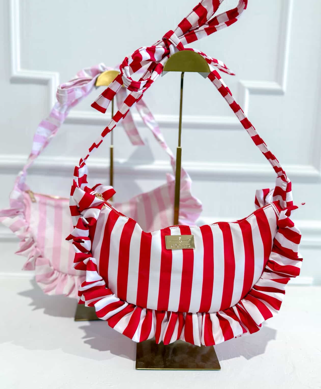 Hollis Ruffled Nylon Bum Bag