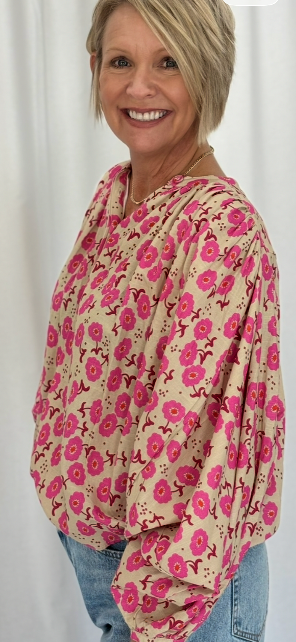Blossom Wide-Fit Blouse
