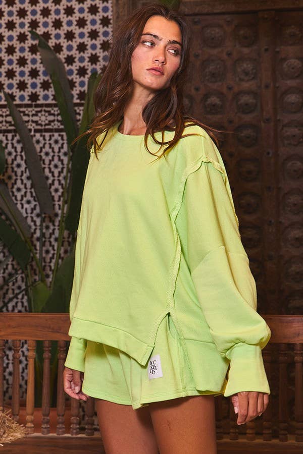 Lime Afterglow Top