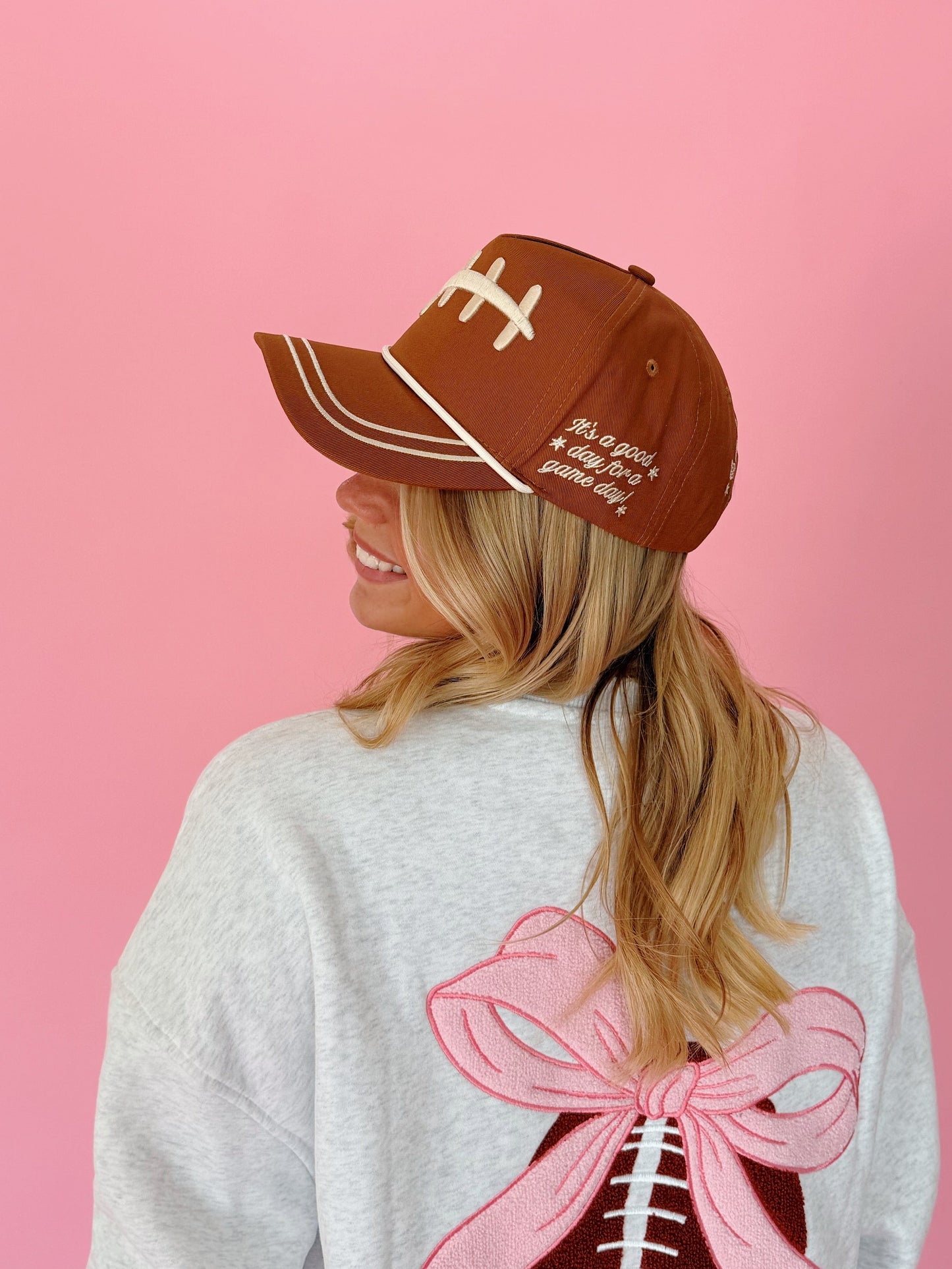 Football Stitch Hat
