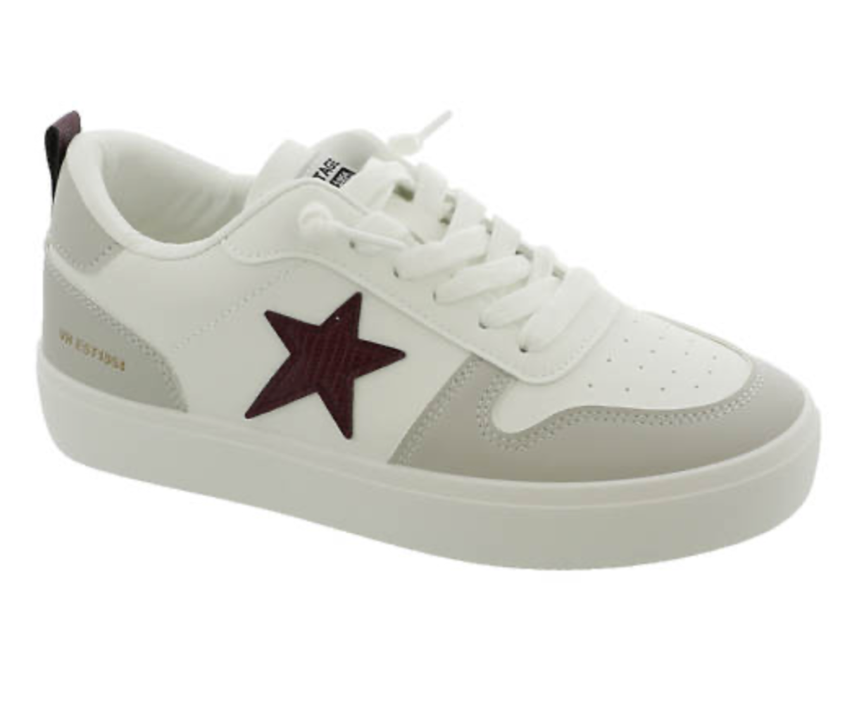 Maroon Star Vintage Havana Sneakers