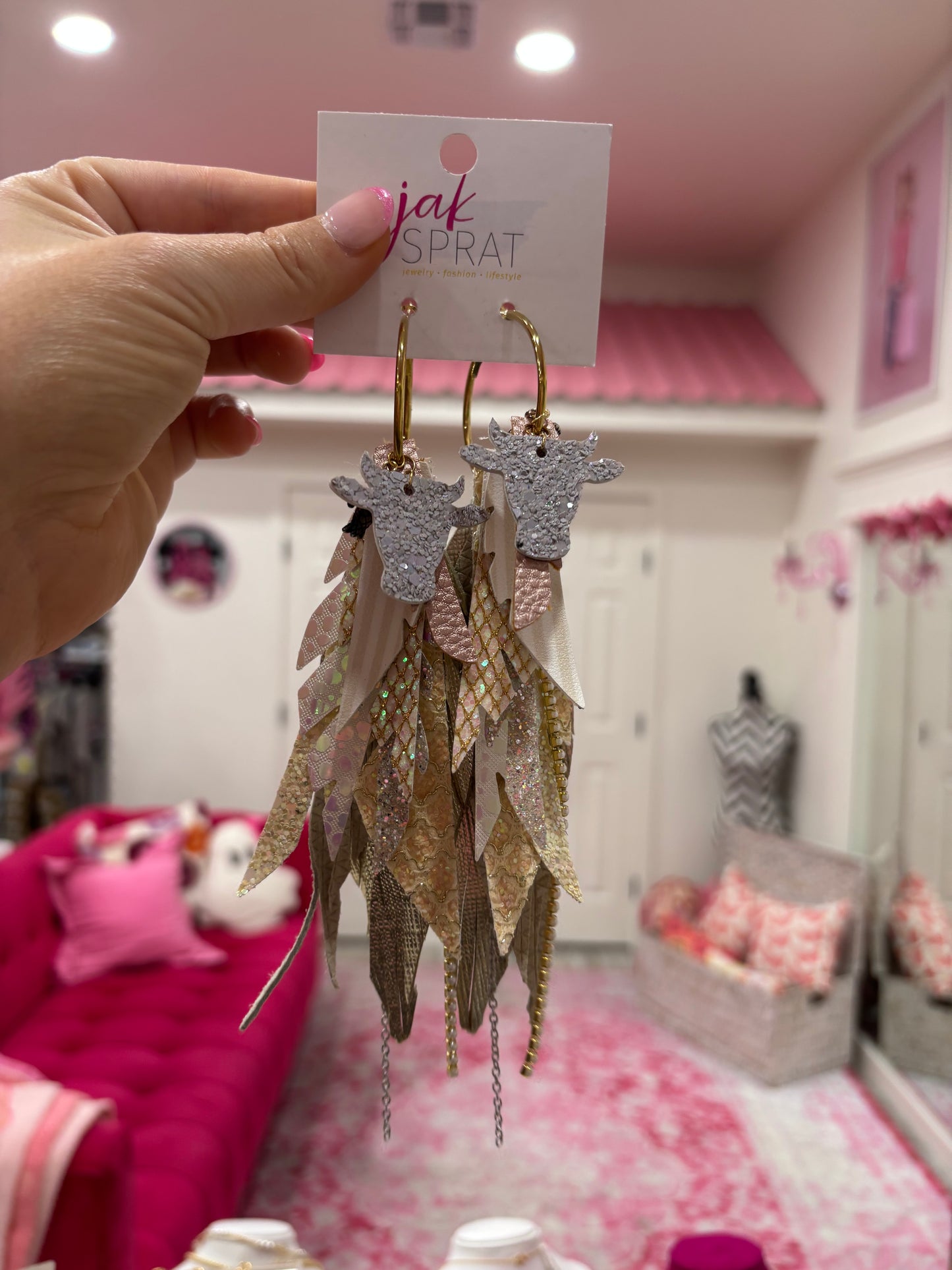 Jak Sprat Medium Mic Earrings