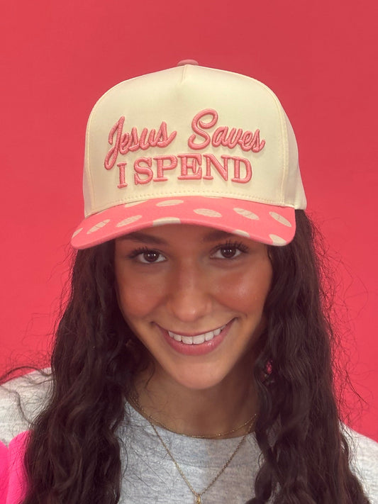 Jesus Saves, I Spend Hat