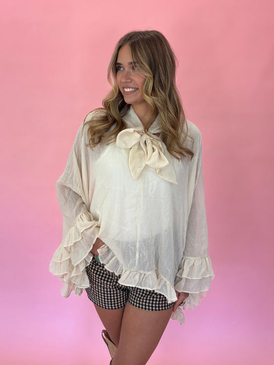 Juliette Ruffle Blouse