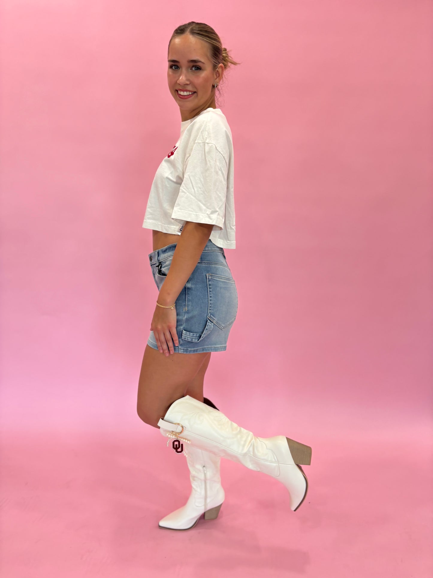 The Astrid Knee High Cowboy Boot