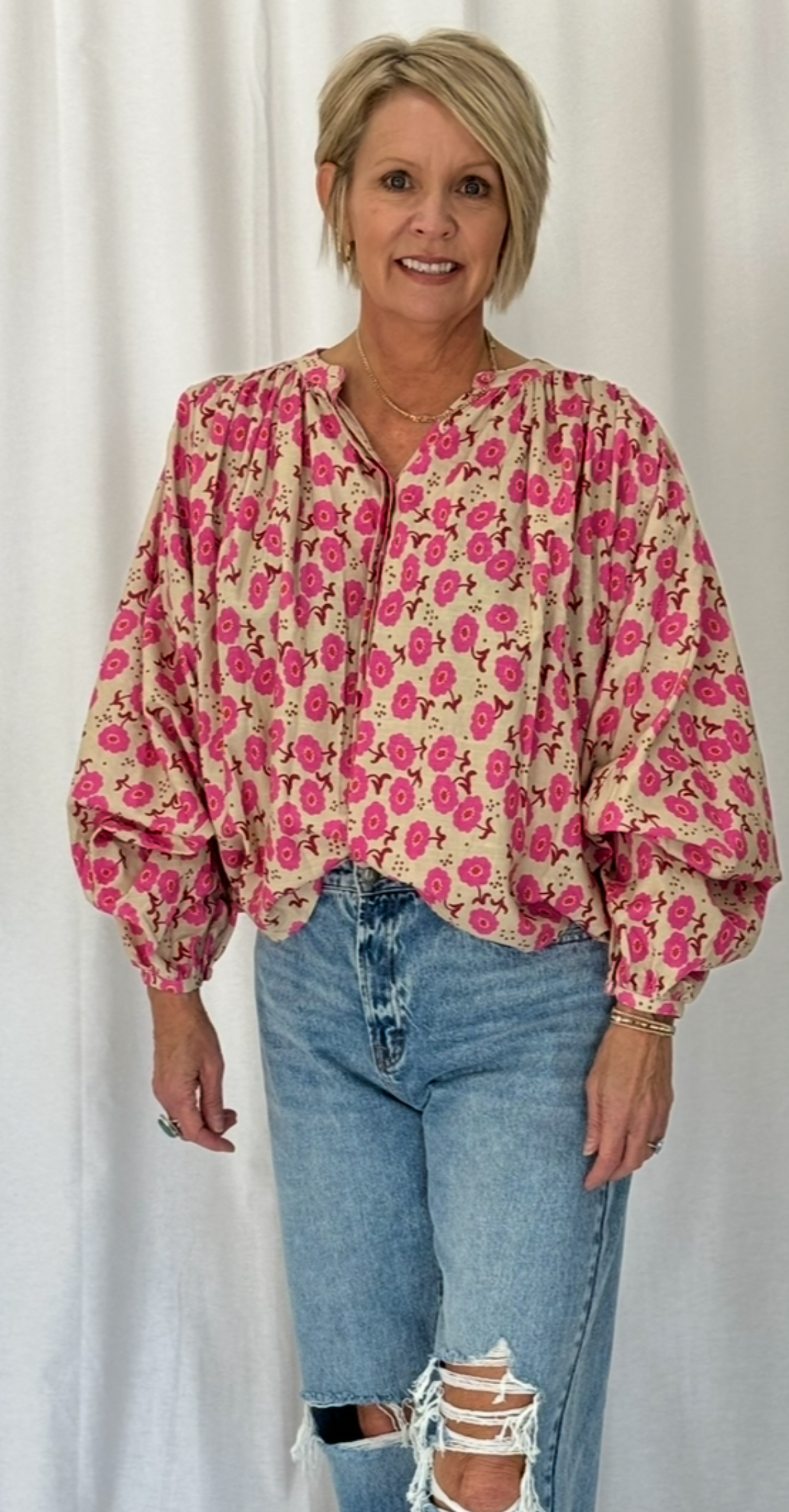Blossom Wide-Fit Blouse