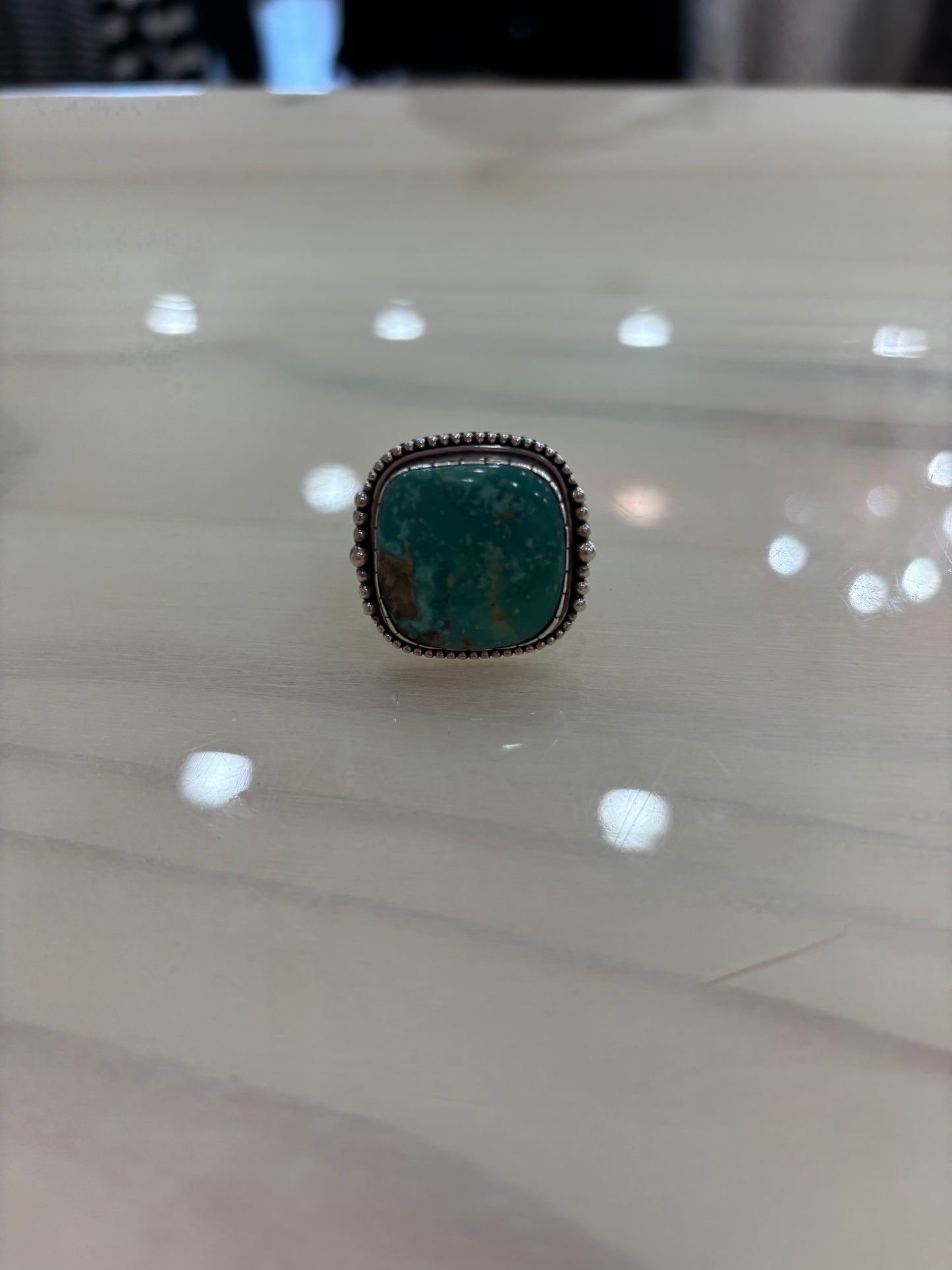 Turquoise SQ Ring
