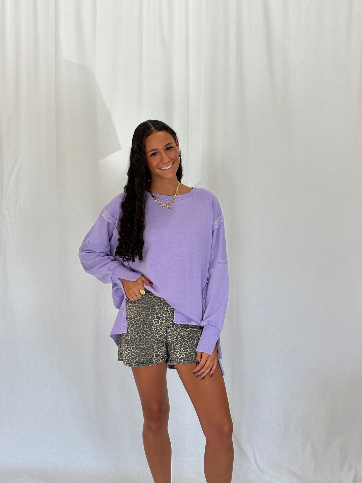 Lavender Daydream Pullover