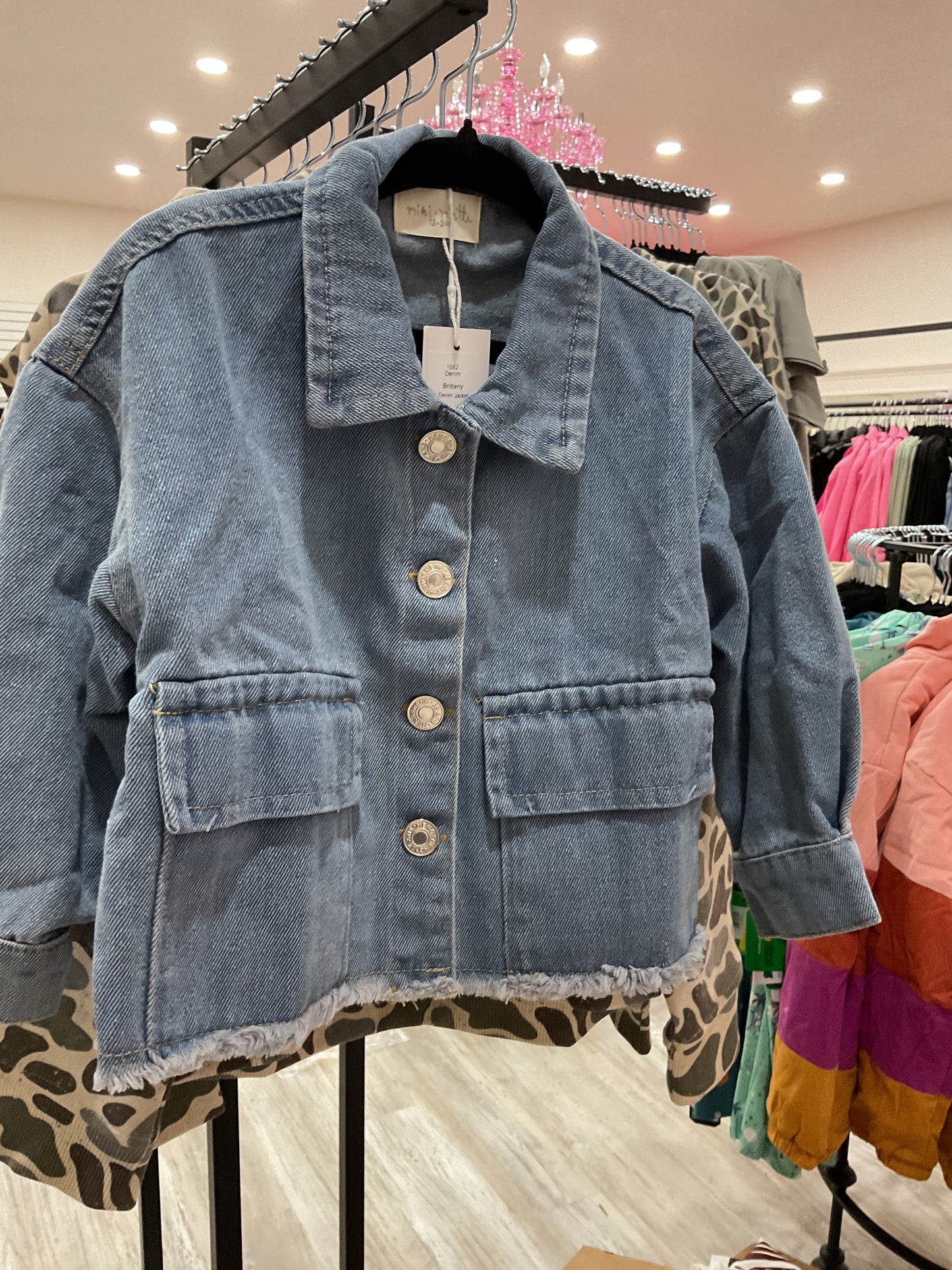 Brittany Toddler Denim Jacket