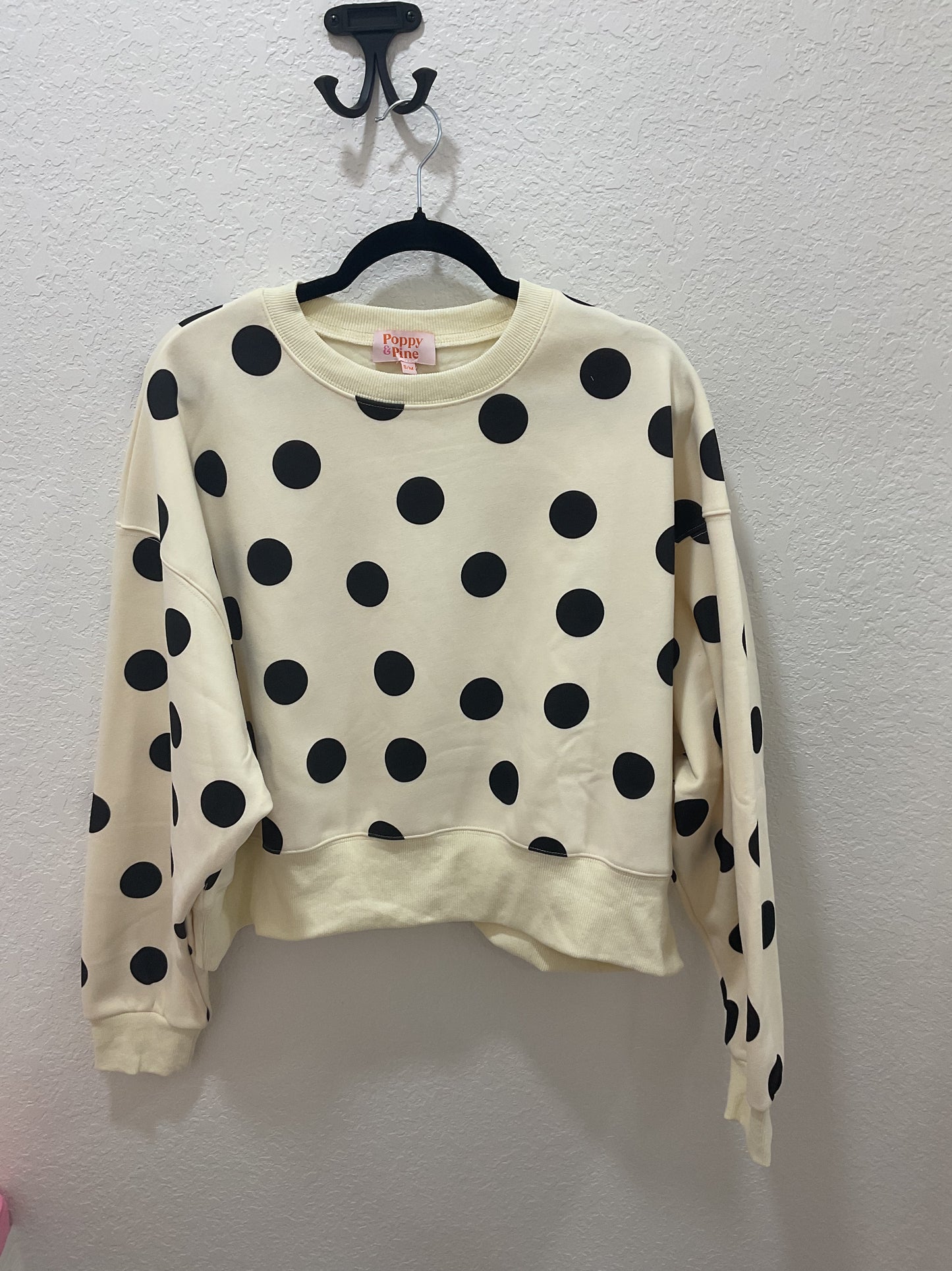 Poppy and Pine Polka Dot Sweatshirt