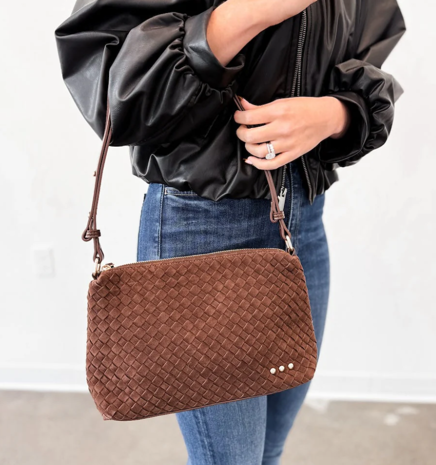 Suede Harper Hobo Bag