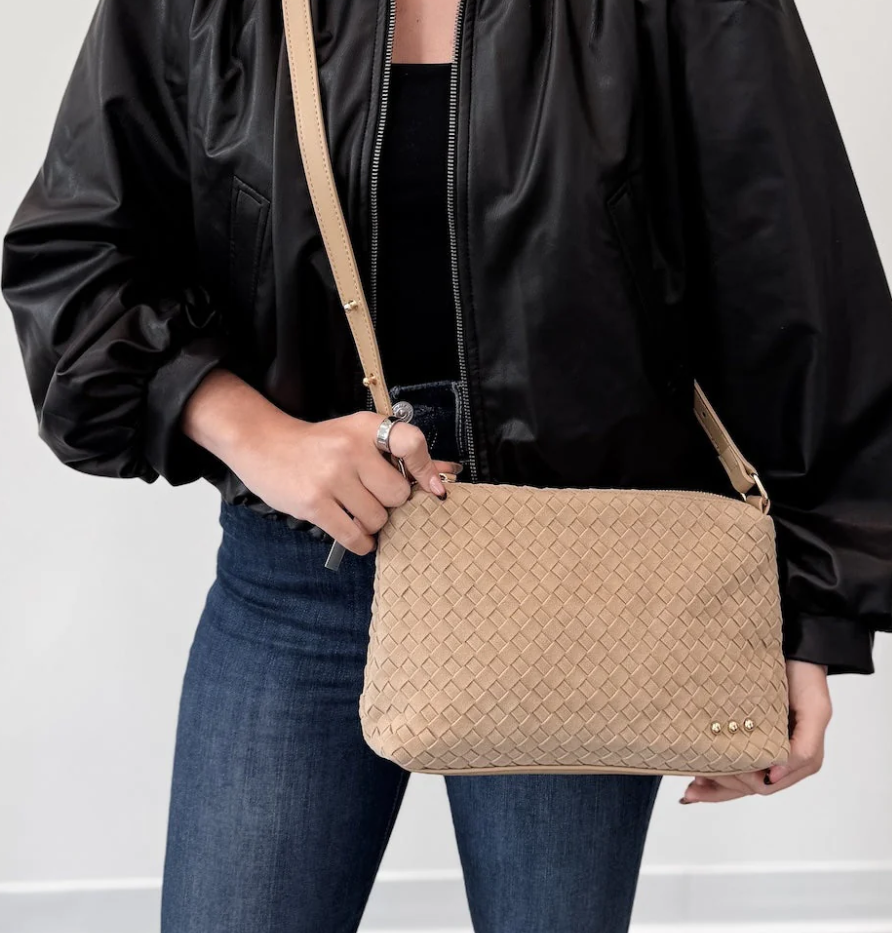 Suede Harper Hobo Bag