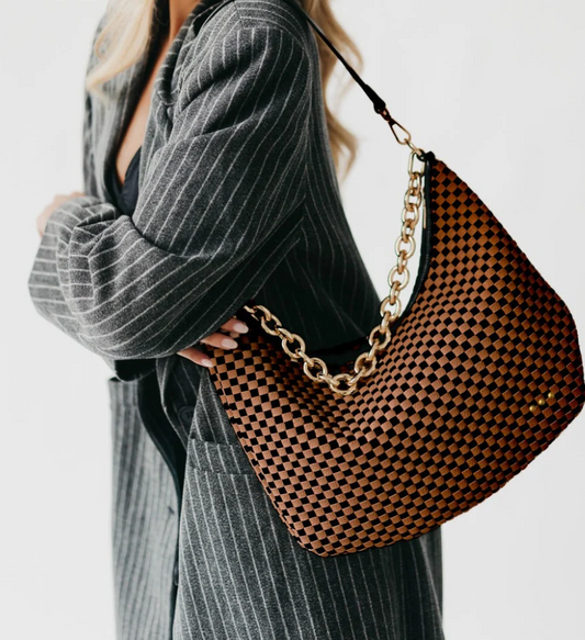 Sienna Slouchy Woven Shoulder Bag