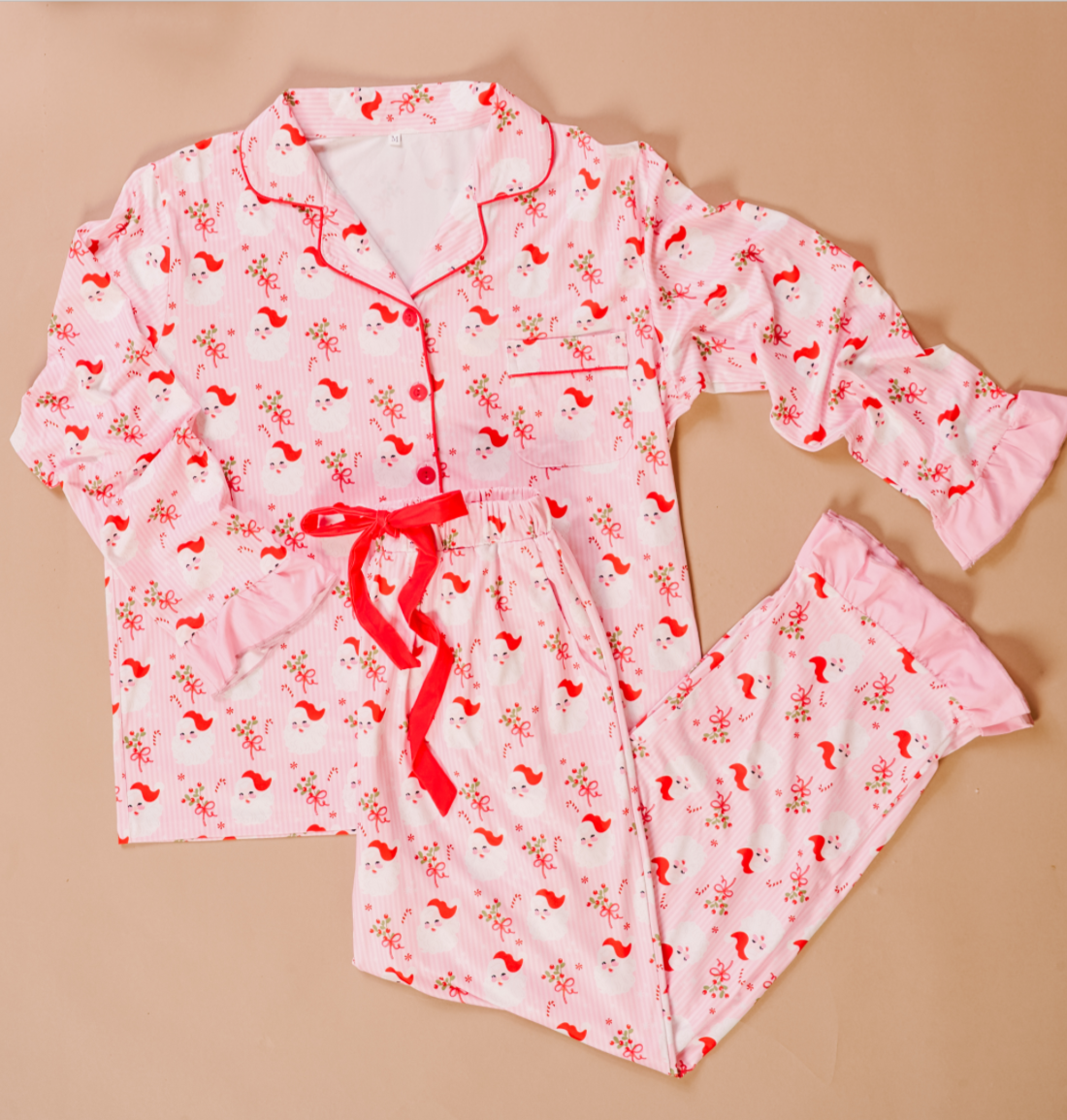 Holly Jolly Santa Pajamas