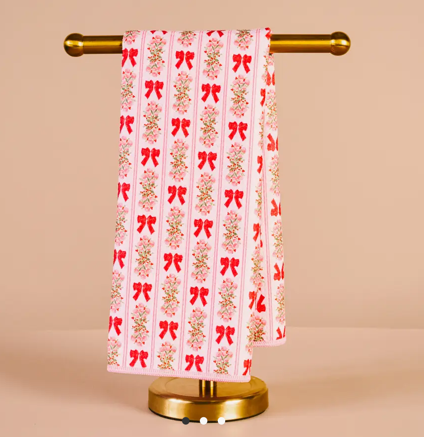 Oh So Merry Waffle Tea Towel