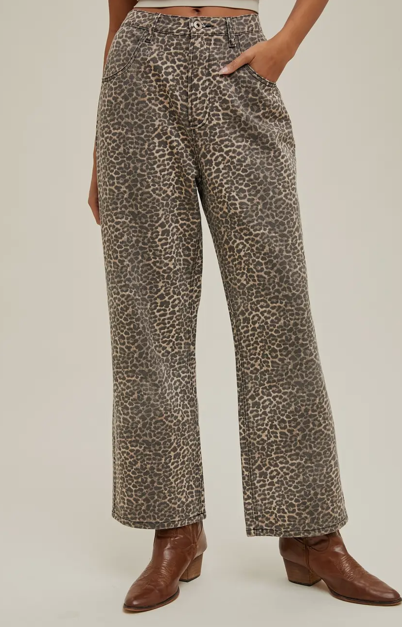 Lacy Leopard Pants