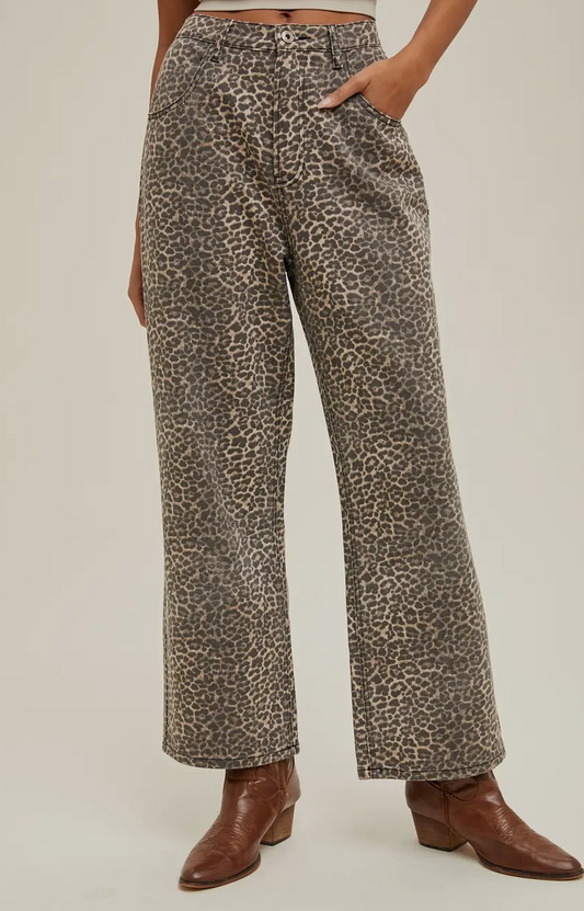 Lacy Leopard Pants