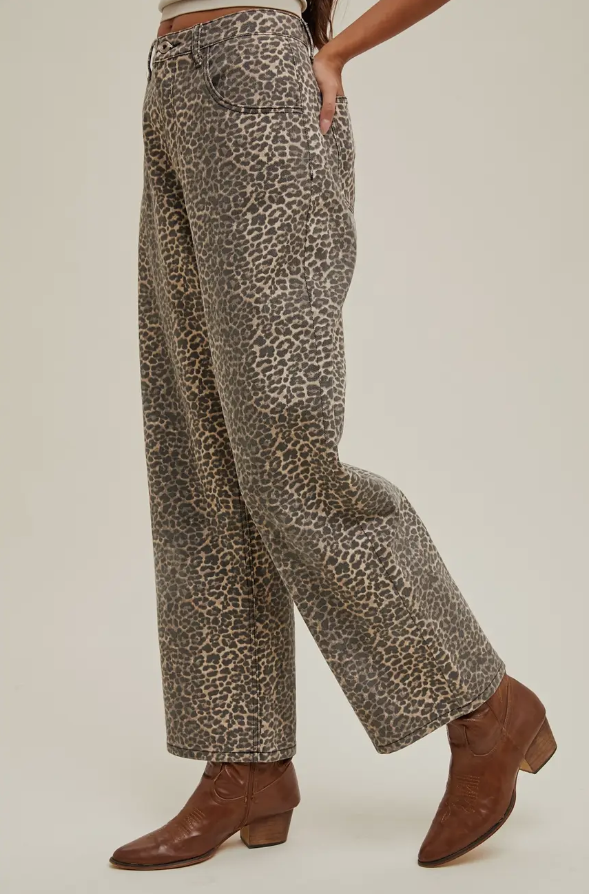 Lacy Leopard Pants