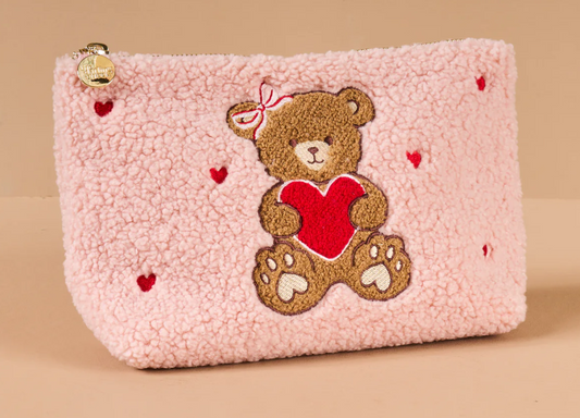 Teddy Bear Hugs Teddy Pouch