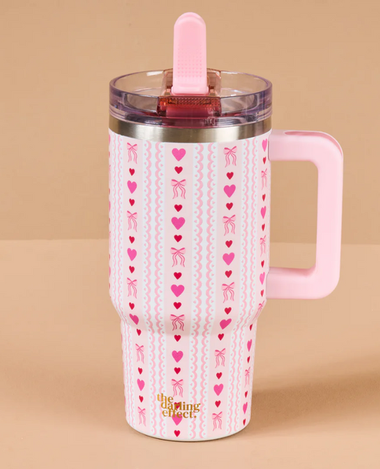 Oh So Lovely 20 oz Lifestyle Flip Straw Tumbler