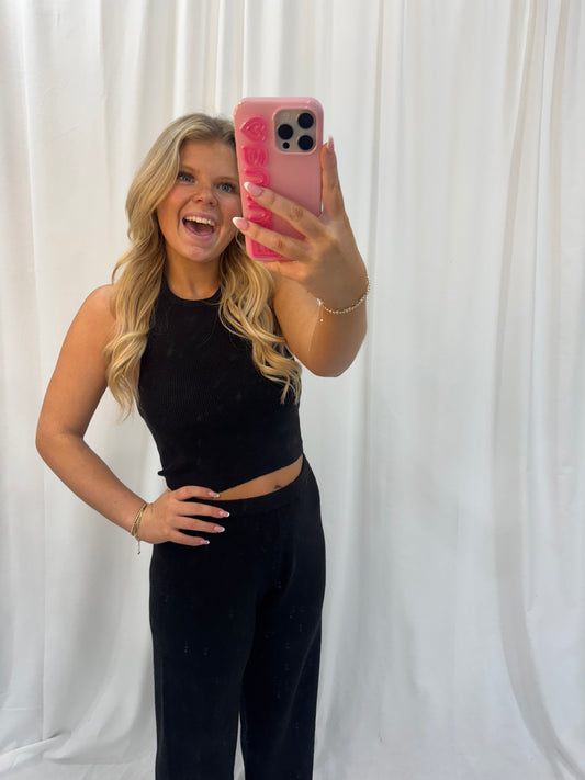 Brielle Halter and Pant Set