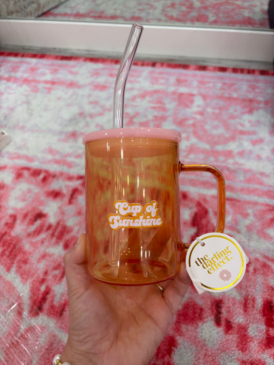 Glass coffee cups