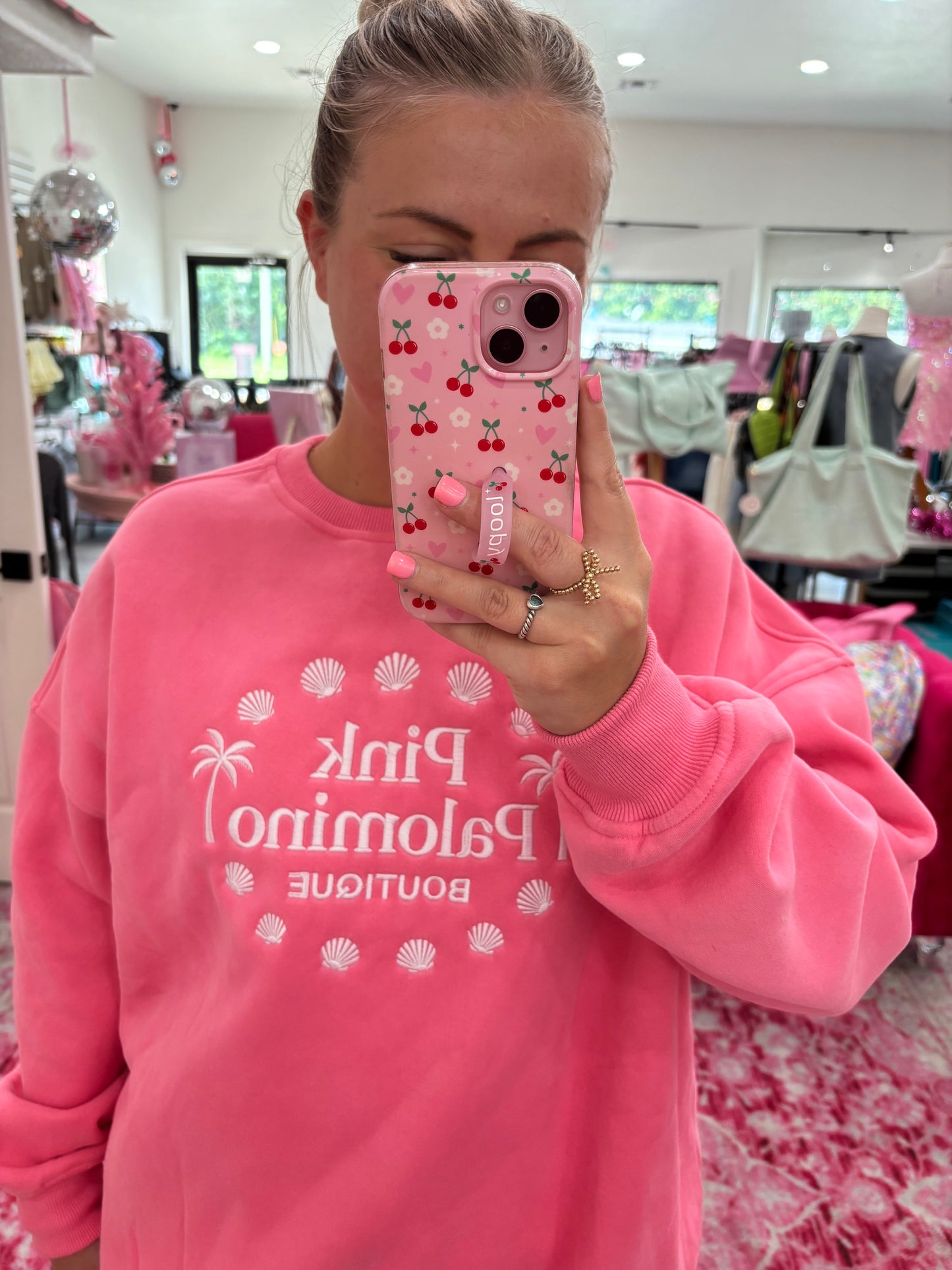 Pink Palomino Seashell Pink Pullover
