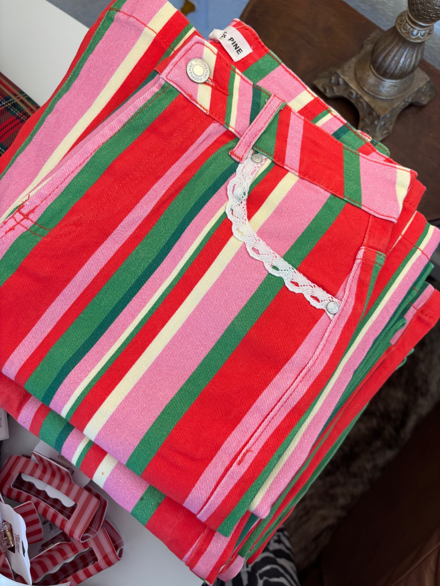 Candy Stripe Denim