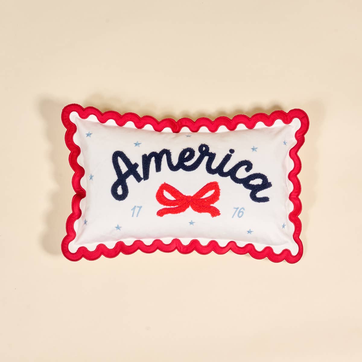 Rectangle Throw Pillow–America