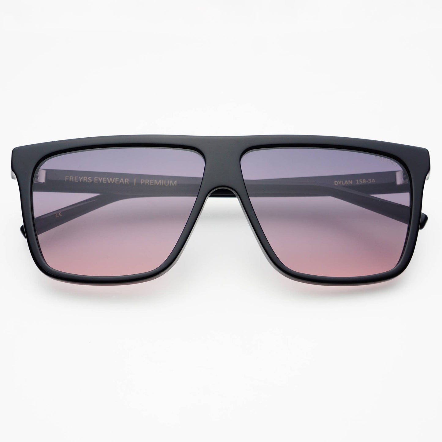 Dylan Acetate Unisex Flat Top Sunglasses