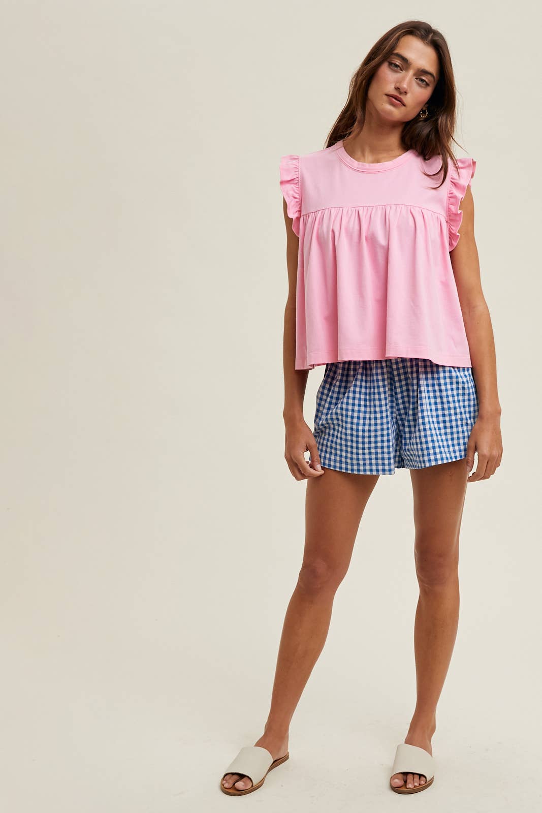 Riley Ruffle Sleeve Top