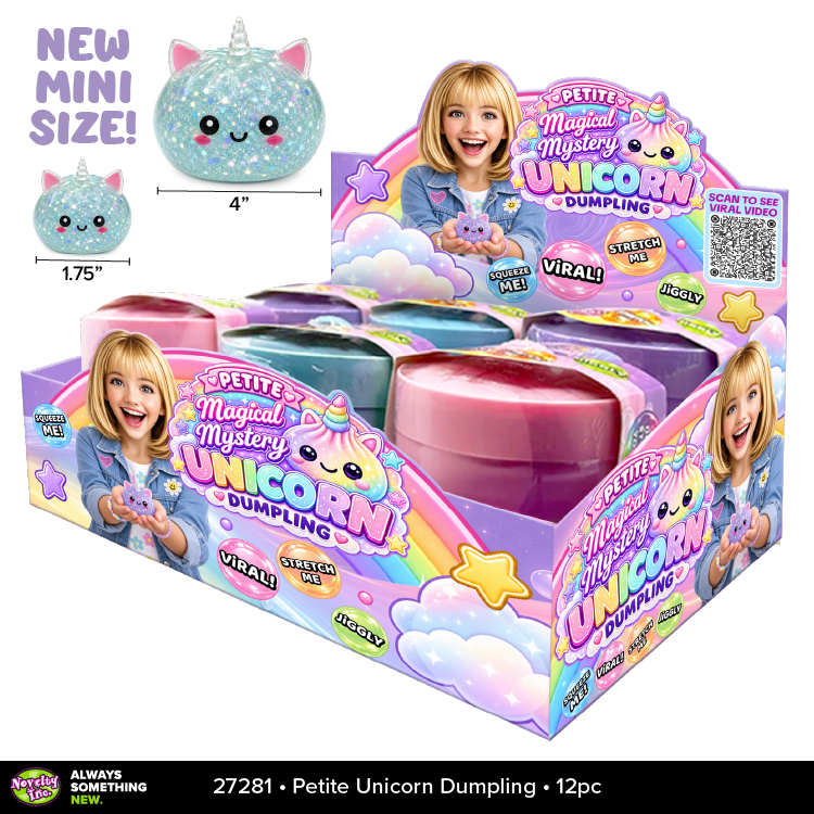 Fun Doh Petite Unicorn Dumpling Squishy