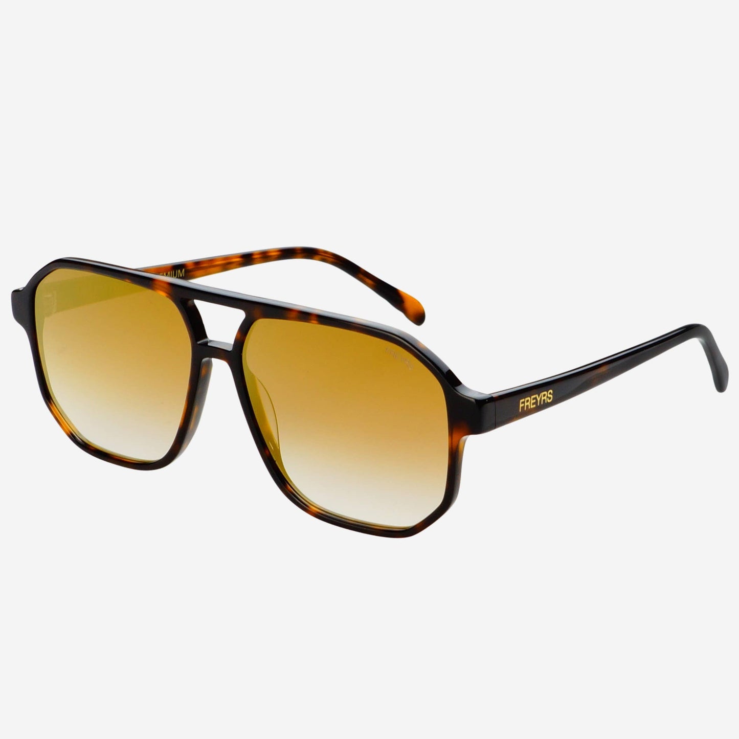 Billie Gold Glass Sunglasses