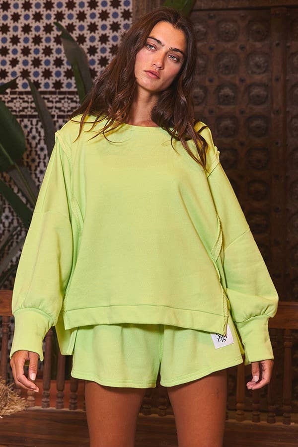 Lime Afterglow Top