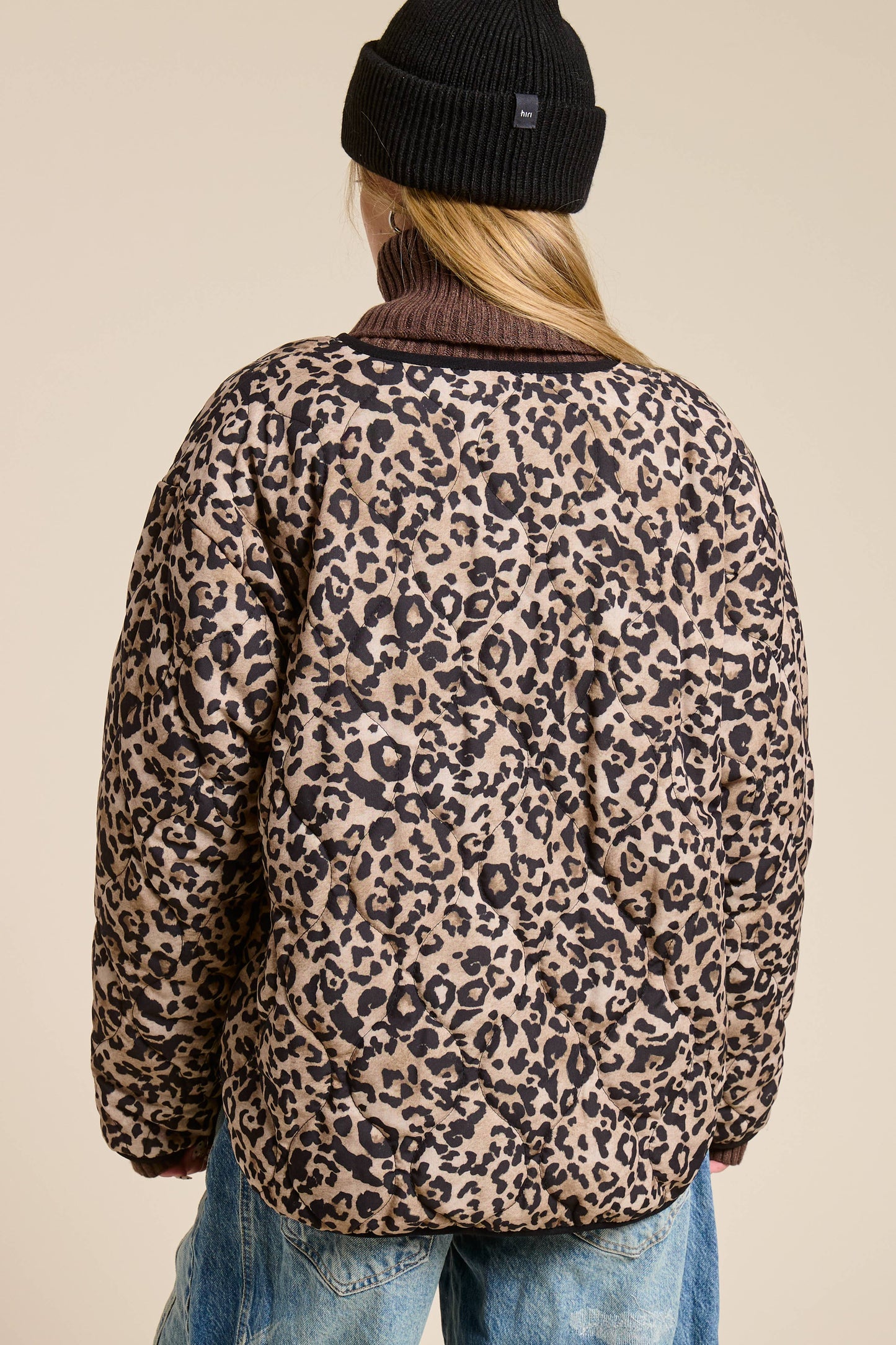 Lily Leopard Quilted Jacket