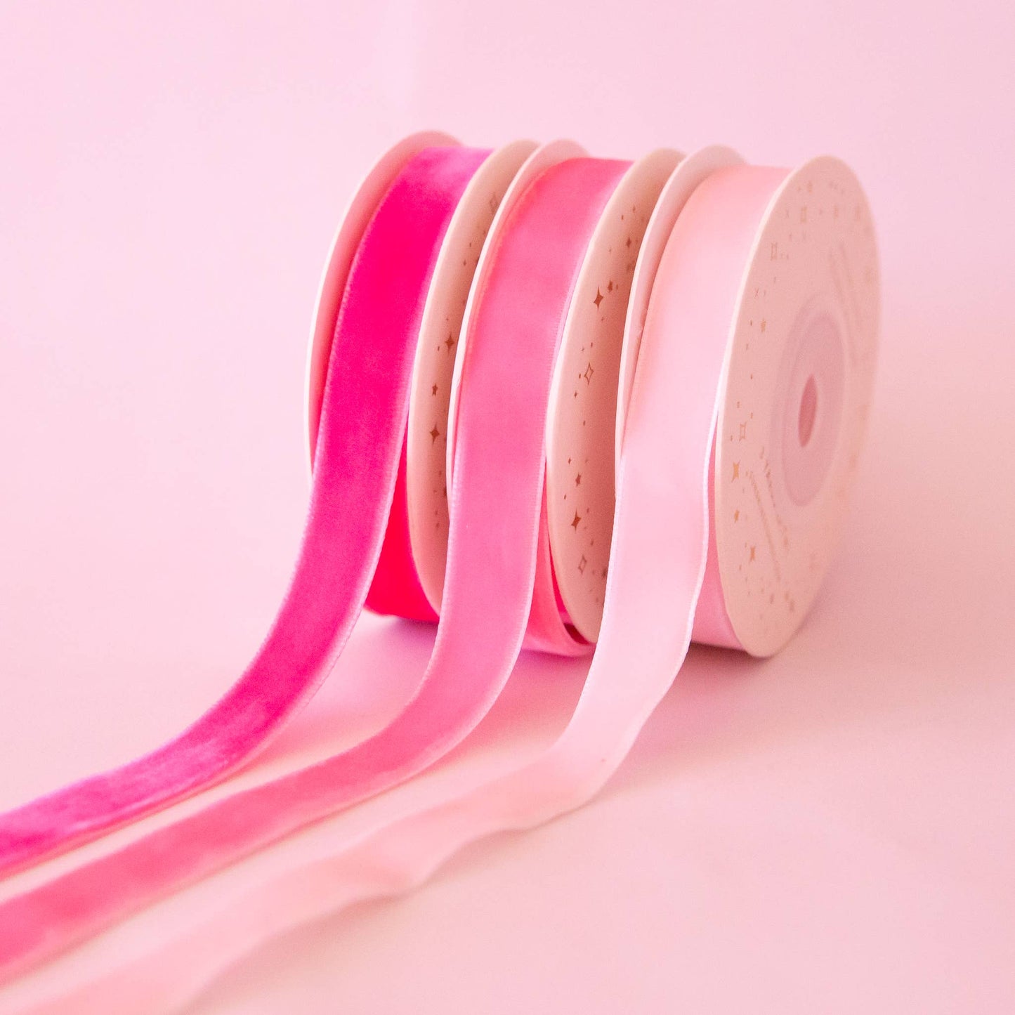 Holiday Velvet Ribbon Pack | Pink